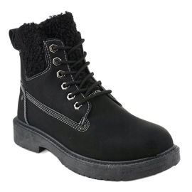 Bottes isolées noires A6308 1