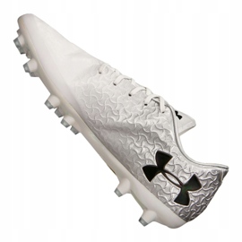 Under Armour Magnetico Pro Fg M 3000 111-100 chaussures de football blanc gris 1
