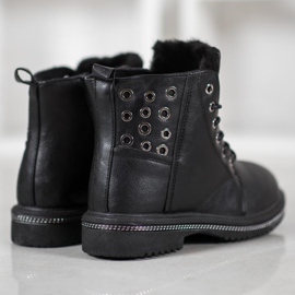 SHELOVET Trappeurs avec jets noir 1