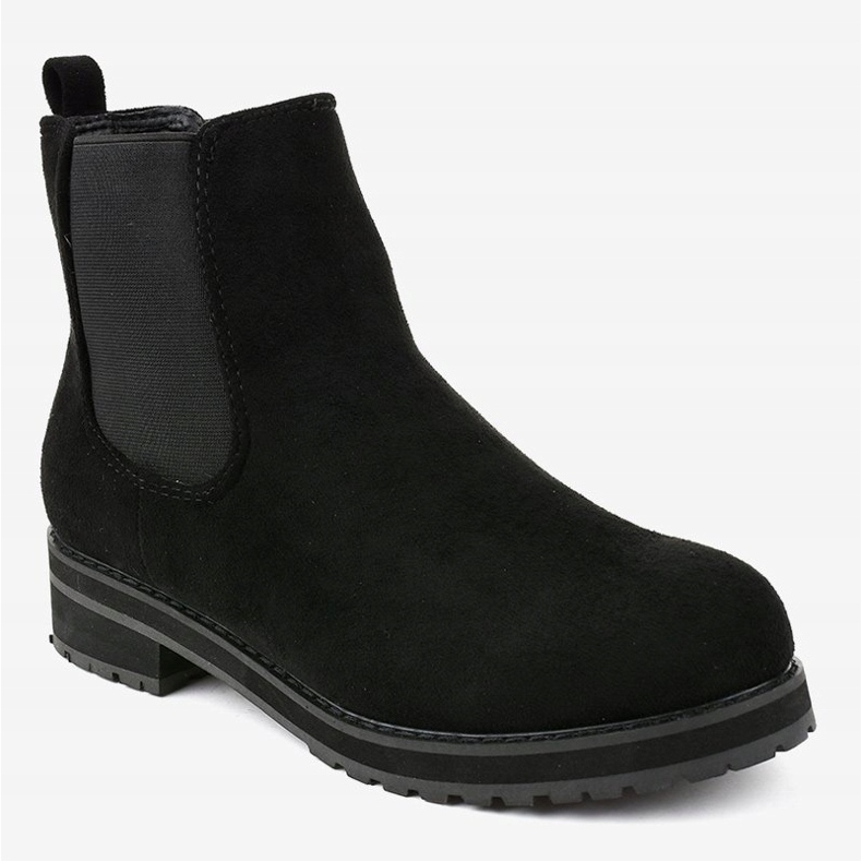 Bottes isolées noires F-3799 1