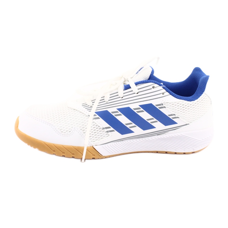 Chaussures Adidas Alta Run Jr BA9426 blanche bleu 2