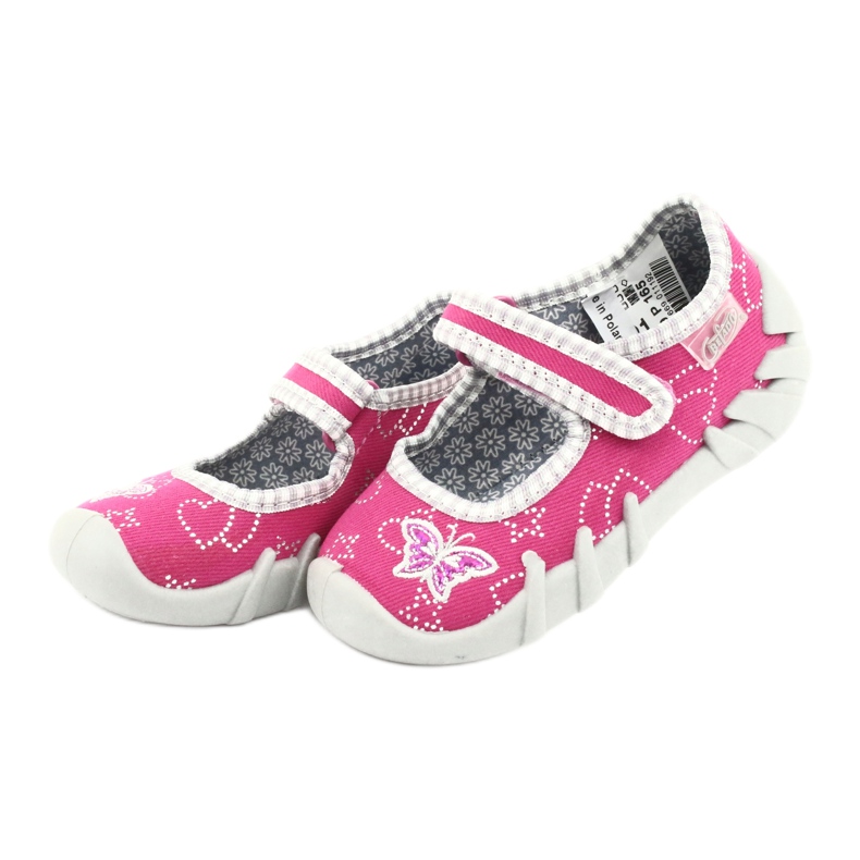 Chaussures pour enfants Befado 109P165 rose gris 3