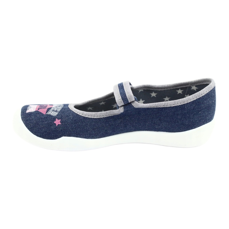 Chaussures pour enfants Befado 114Y369 bleu rose gris 2