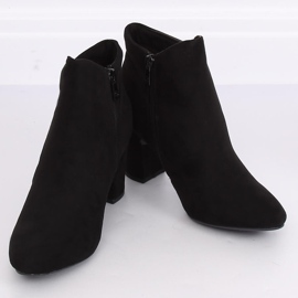 Bottines noires à talons K1809810 Negro 1