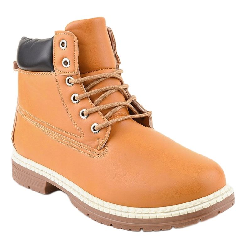 Bottes de neige isolées marron C-9U5-8 brun 1