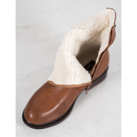 Super Me Bottes de cowboy chaudes brun 1 Super Me Bottes de cowboy chaudes brun 1