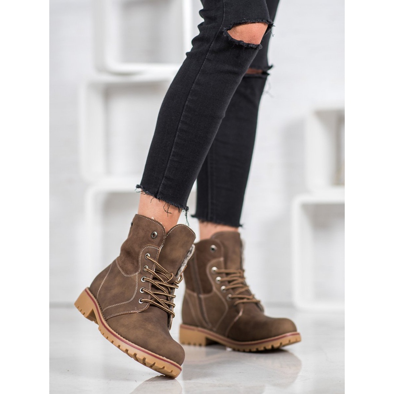Super Me Bottes chaudes brun 1