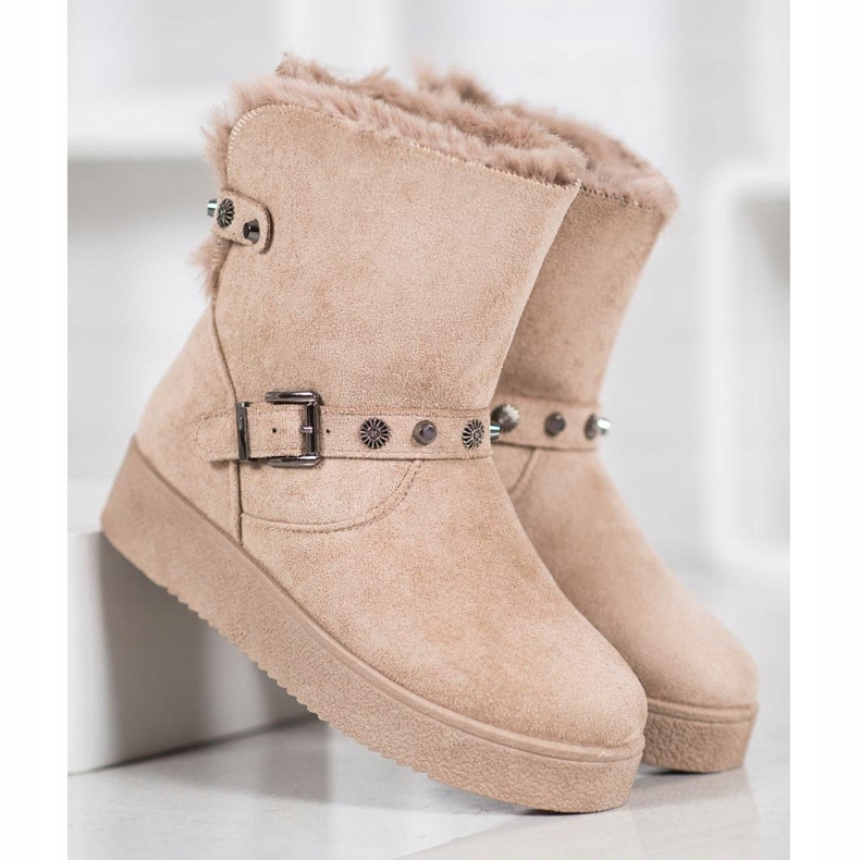 SHELOVET Mukluki avec jets brun 1 SHELOVET Mukluki avec jets brun 1