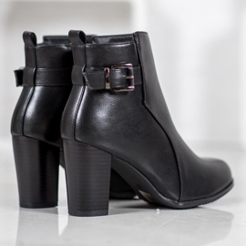 J. Star Bottes confortables le noir 2