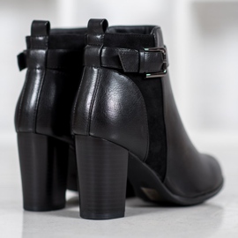 J. Star Bottes chaudes avec une boucle le noir 3