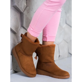 SHELOVET Chameau Mukluki sur la plate-forme brun 1 SHELOVET Chameau Mukluki sur la plate-forme brun 1