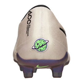 Nike Phantom Vnm Elite Fg M AO7540-005 chaussures de football blanc beige 2