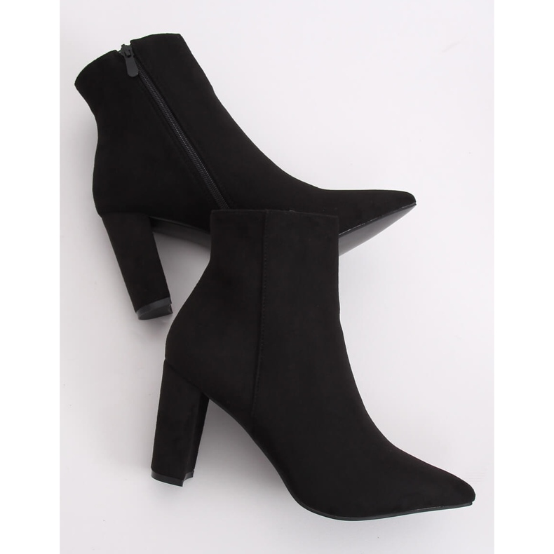 Bottines à talons noires 0-316 Noir 1