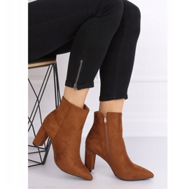 Camel 0-316 Bottines à talon camel brun 5