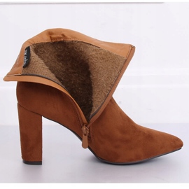 Camel 0-316 Bottines à talon camel brun 2