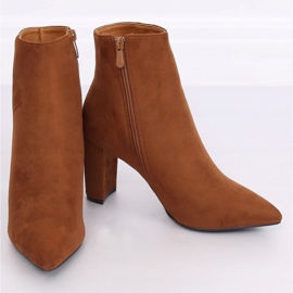 Camel 0-316 Bottines à talon camel brun 3