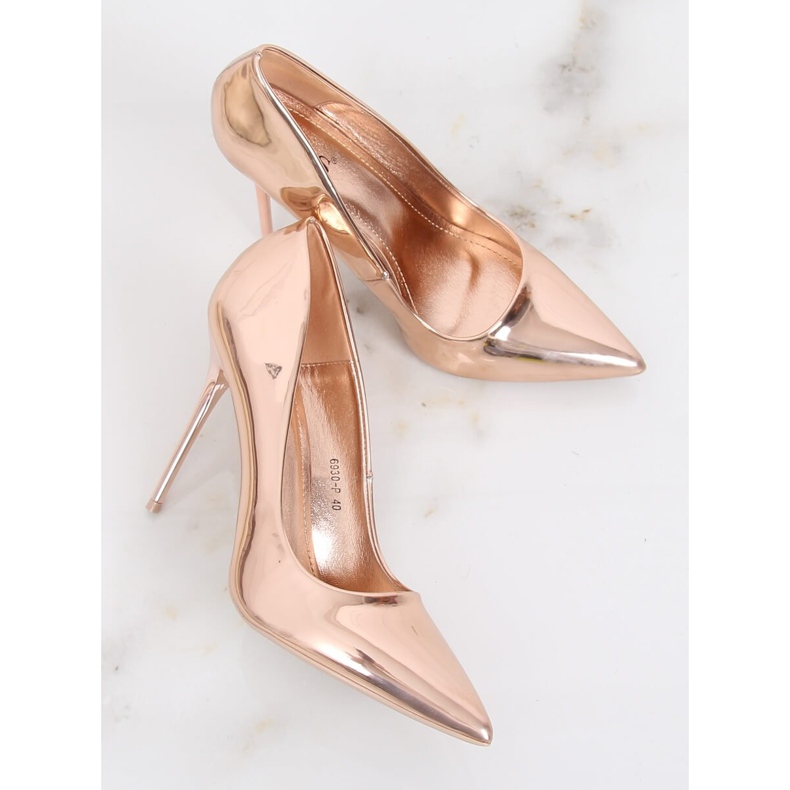 Epingles métalliques champagne 6930-P Champigne rose 1