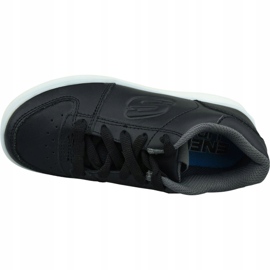 Chaussures Skechers Energy Lights Jr 90601L-BLK noir 2