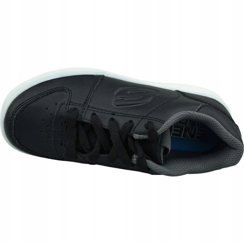 Chaussures Skechers Energy Lights Jr 90601L-BLK noir 2