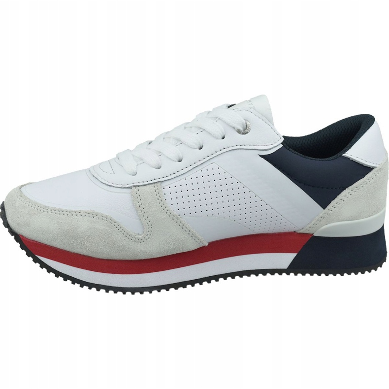 Tommy Hilfiger Active City Sneaker W FW0FW04304 020 chaussures blanche rouge bleu marin 1 Tommy Hilfiger Active City Sneaker W FW0FW04304 020 chaussures blanche rouge bleu marin 1