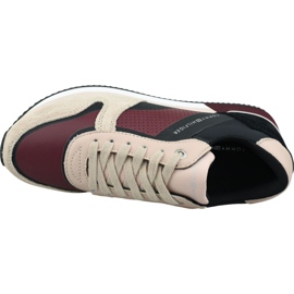 Tommy Hilfiger Active City Sneaker W FW0FW04304 674 chaussures rouge multicolore 2 Tommy Hilfiger Active City Sneaker W FW0FW04304 674 chaussures rouge multicolore 2