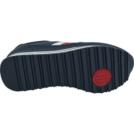 Chaussures Tommy Hilfiger Tommy Retro Crystal Sneaker W FW0FW04683 Cki bleu marin 3