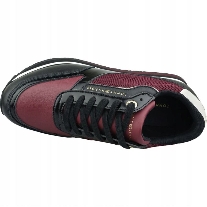 Chaussures Tommy Hilfiger Tommy Retro Branded Sneaker W FW0FW04305 Gby rouge 2