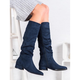 Super Mode Bottes classiques bleu marine 2