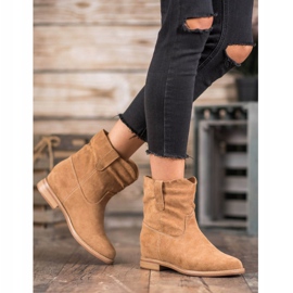 Seastar Bottes de cowboy à la mode brun 2