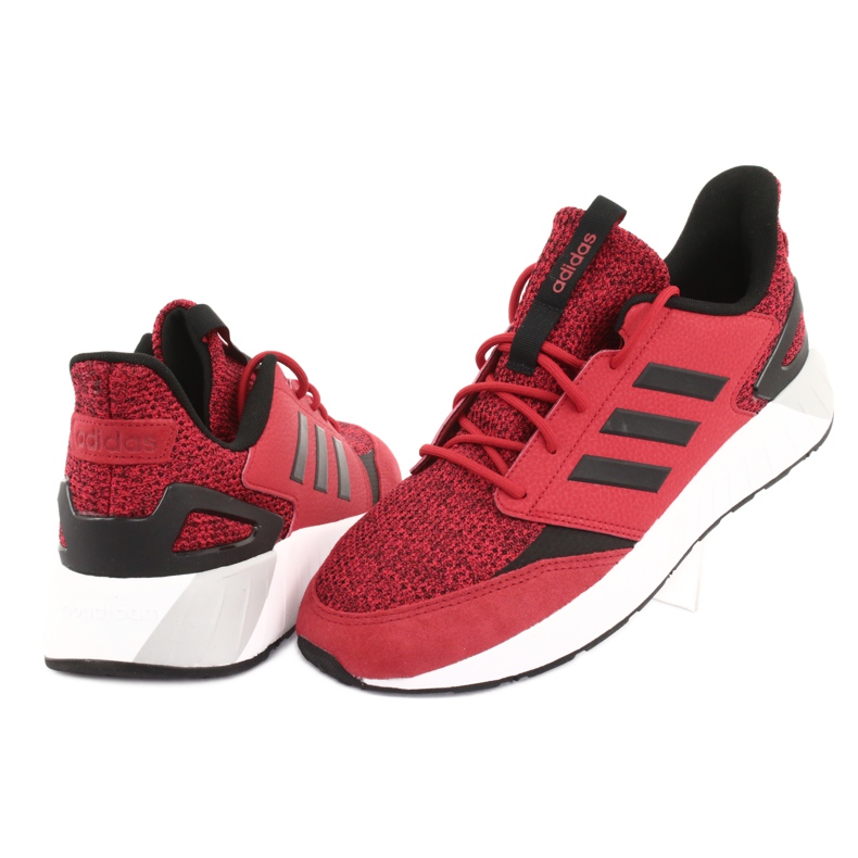 Chaussures Adidas Questarstrike M G25772 le noir rouge 4
