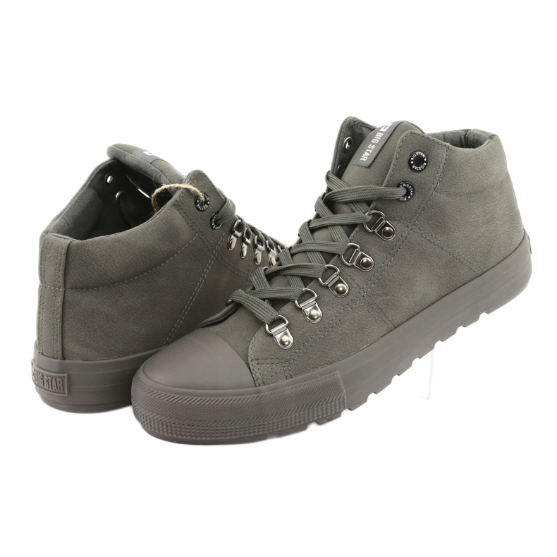 Baskets grises Big Star 174176 4