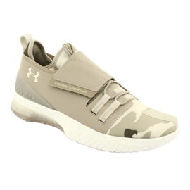 Under Armour Architech 3Di Valor M 3000 368-200 chaussures d'entraînement brun vert 1