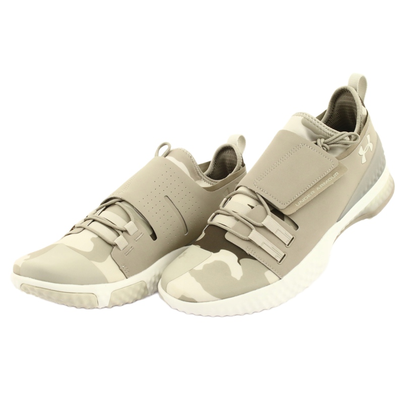 Under Armour Architech 3Di Valor M 3000 368-200 chaussures d'entraînement brun vert 3