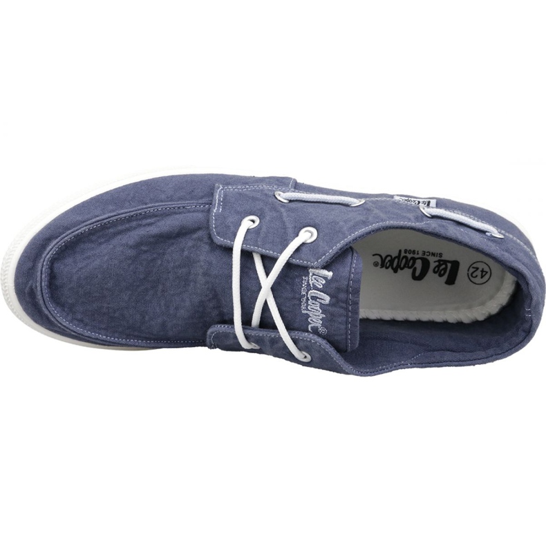 Chaussures Lee Cooper Master X-03 M LCW-19-530-091 bleu marine 2