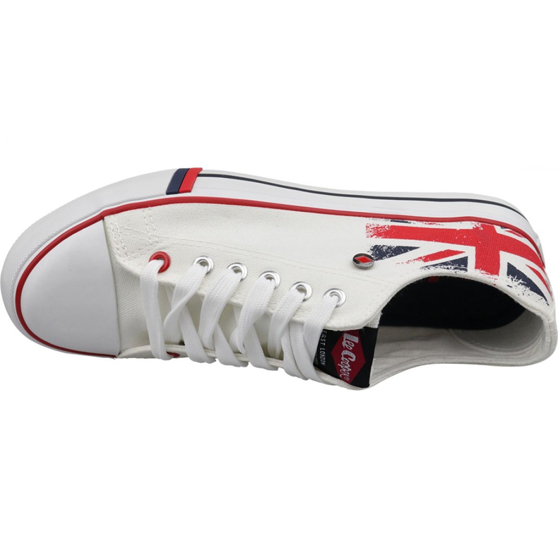 Chaussures Lee Cooper Low Cut 1 M LCWL-19-530-031 blanc 2