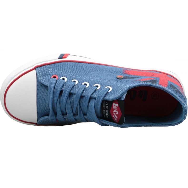 Chaussures Lee Cooper Low Cut 1 W LCWL-19-530-032 bleu 2 Chaussures Lee Cooper Low Cut 1 W LCWL-19-530-032 bleu 2