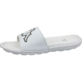 Pantoufles Kappa Barnel 242737-1011 blanc 1