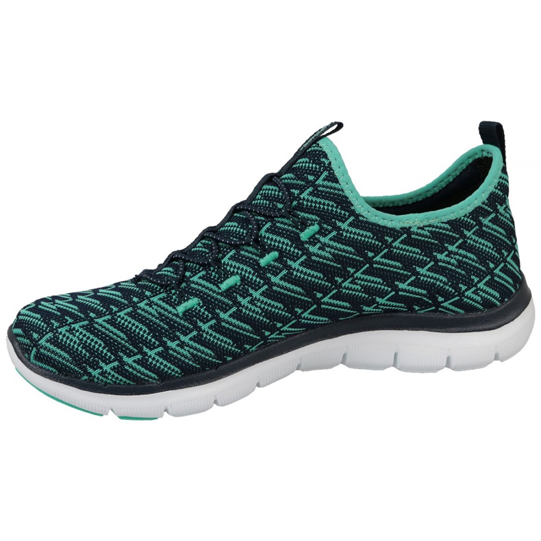 Chaussures Skechers Appeal 2.0 W 12765-NVGR noir bleu 1