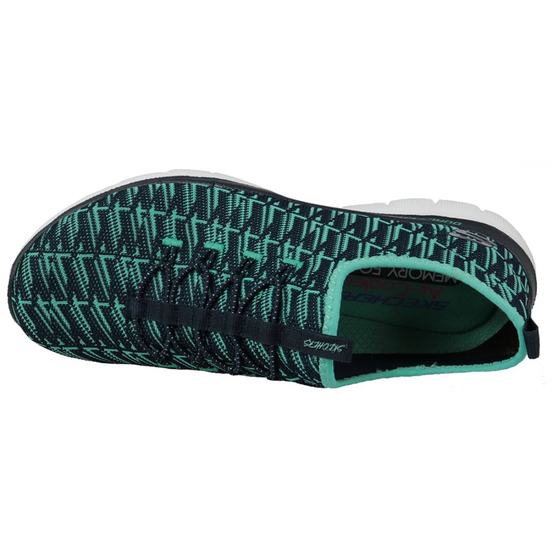Chaussures Skechers Appeal 2.0 W 12765-NVGR noir bleu 2
