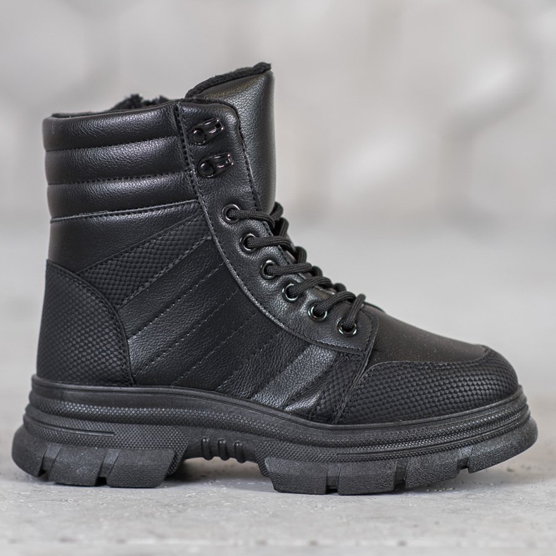 SHELOVET Chaussures de mode noires le noir 2