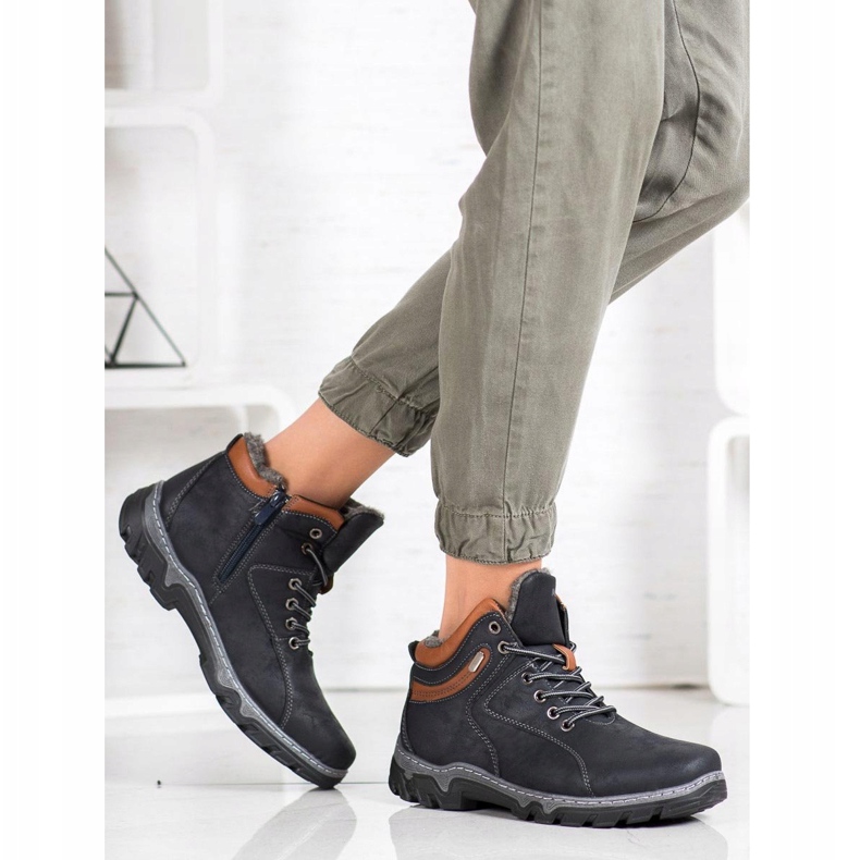 Chaussures MCKEYLOR chaudes bleu marin 2