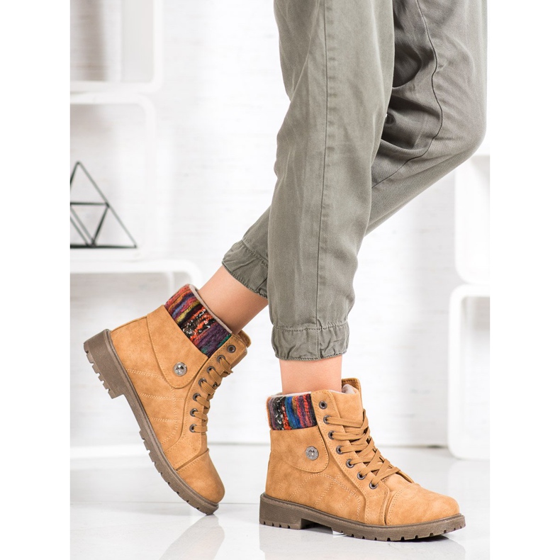 Trappeurs MCKEYLOR à la mode brun 1