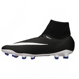 Nike Hypervenom Phelon 3 Df Fg M 917764-002 chaussures de football noir noir 1