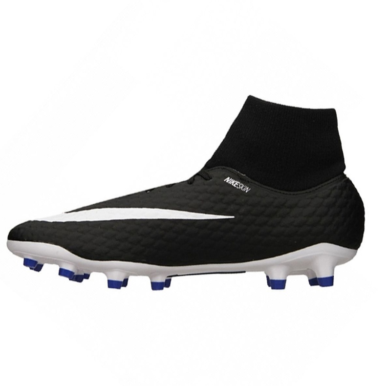 Nike Hypervenom Phelon 3 Df Fg M 917764-002 chaussures de football noir noir 1