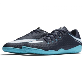 Chaussures d'intérieur Nike HypervenomX Phelon Iii Ic multicolore bleu marin 1