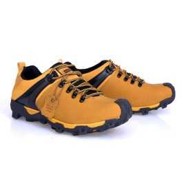 Bottes Trekking Cuir Nat 399 Camel brun 1