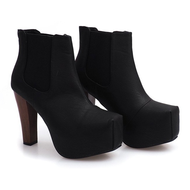 Bottes Solid On Heel K823 Noir le noir 1