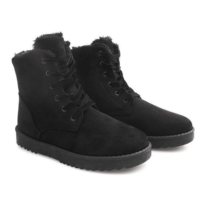 Lacets Inuit A302 Noir le noir 1