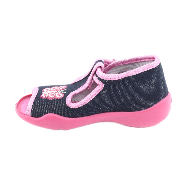 Chaussures pour enfants Befado 213P112 bleu marine rose gris 2