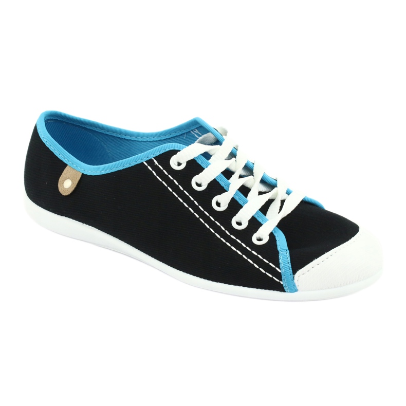 Chaussures pour jeunes Befado 248Q019 le noir bleu 1 Chaussures pour jeunes Befado 248Q019 le noir bleu 1